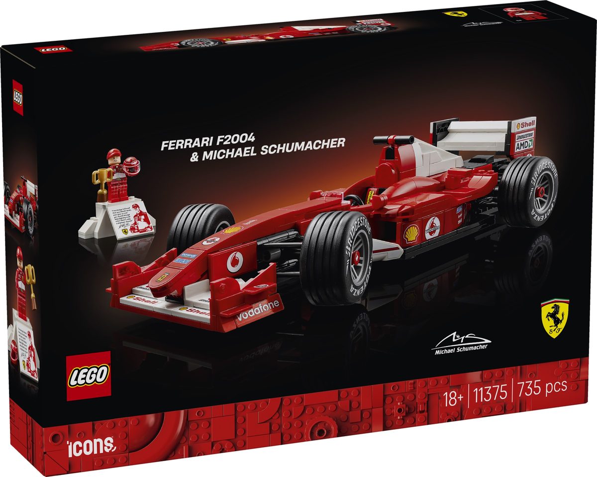 法拉利 F2004 與車神舒馬克
