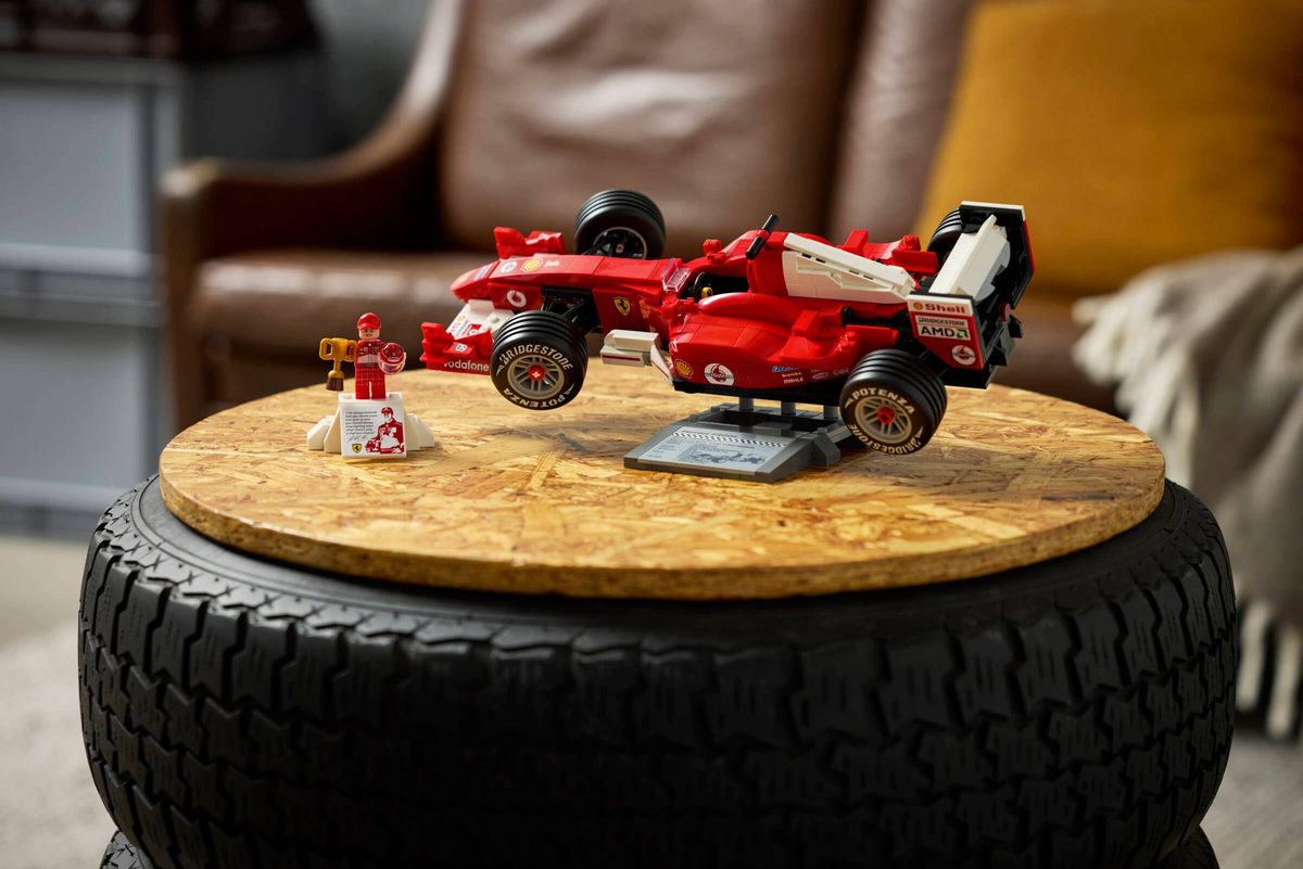 法拉利 F2004 與車神舒馬克