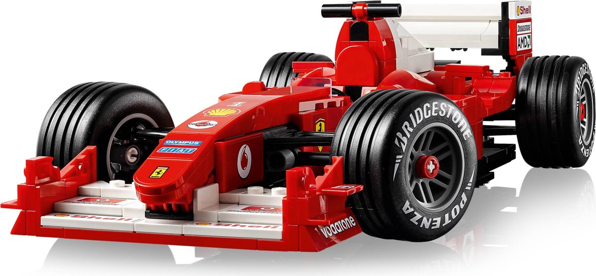 法拉利 F2004 與車神舒馬克