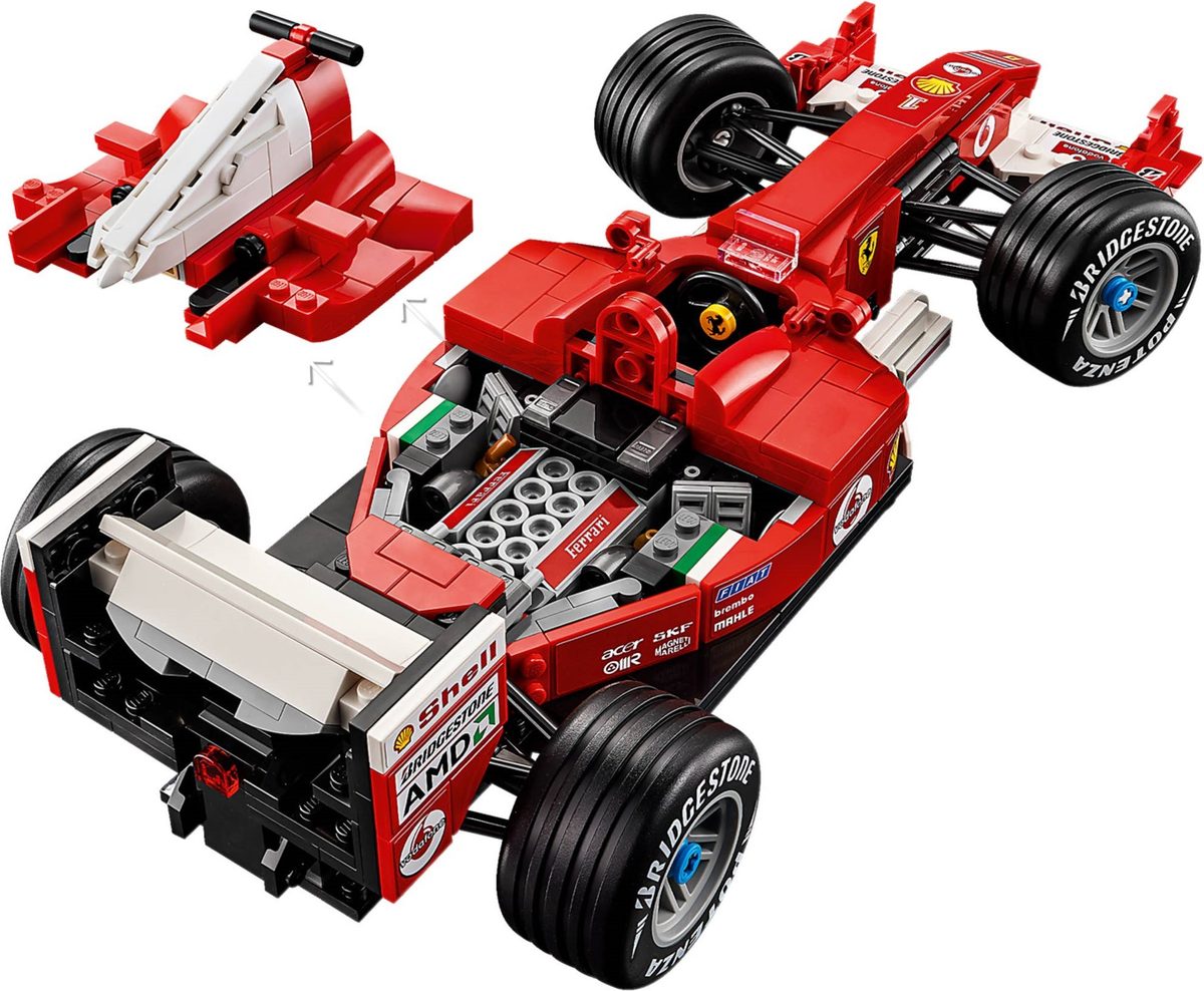 法拉利 F2004 與車神舒馬克