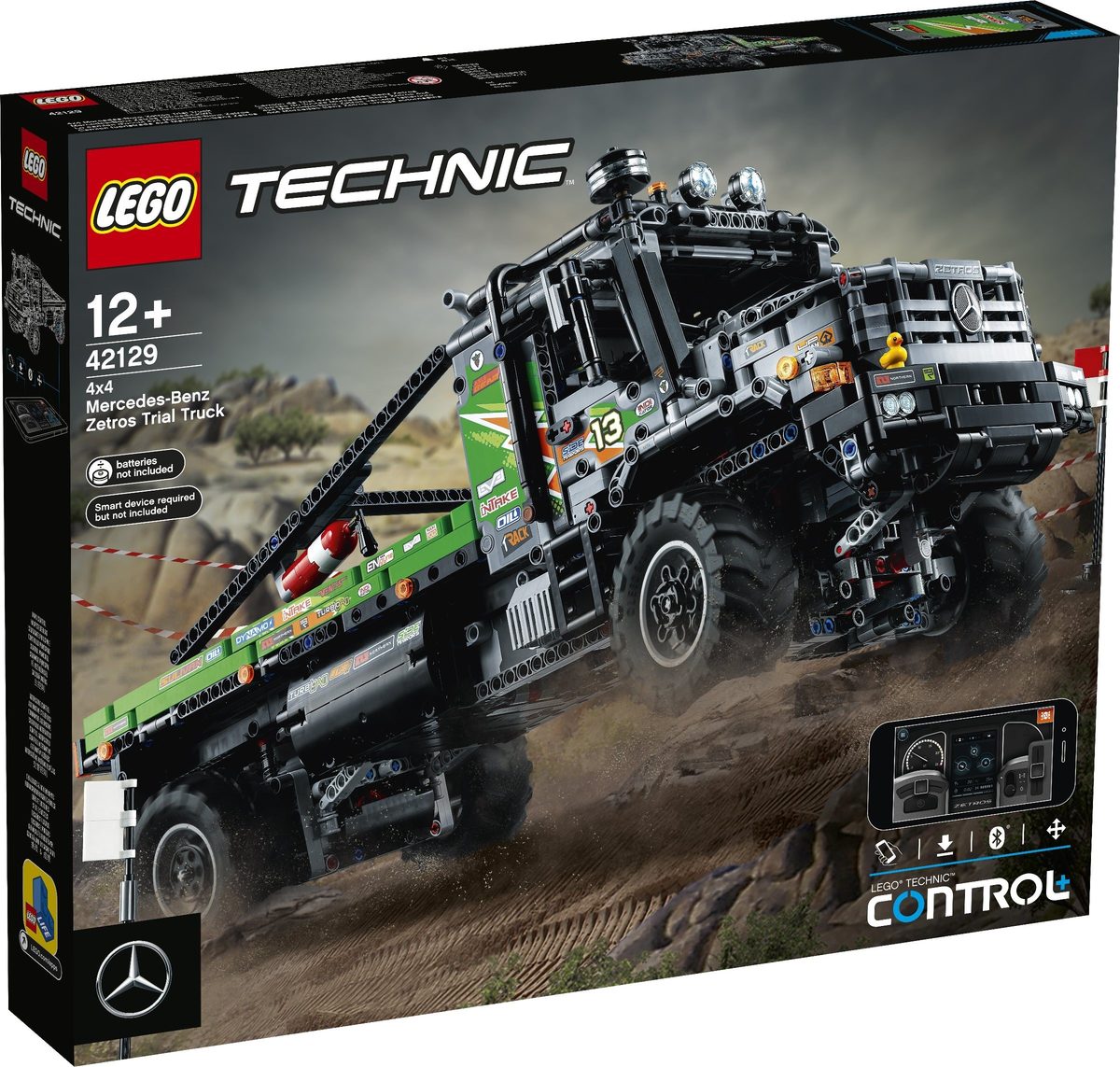 賓士 Zetros 4x4 越野卡車
