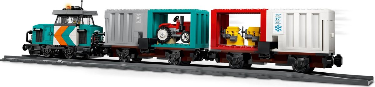 港口貨物列車和起重機與卡車