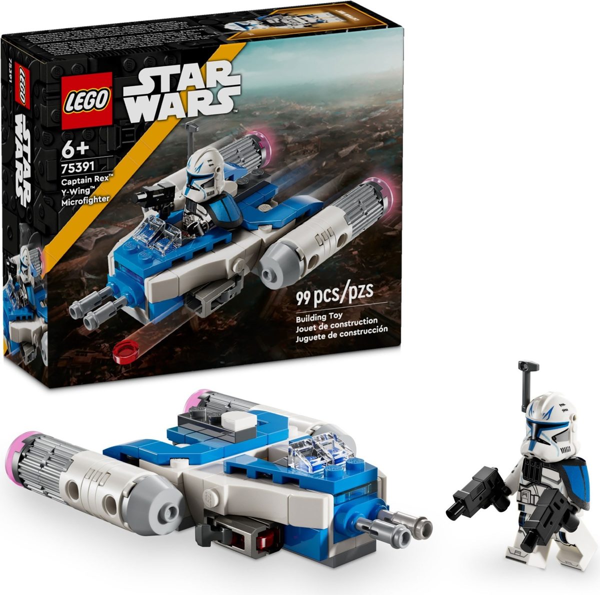 雷克斯隊長 Y-Wing 迷你戰機