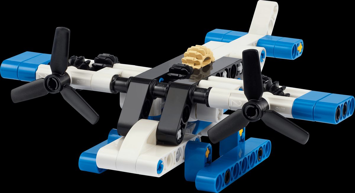 White Seaplane