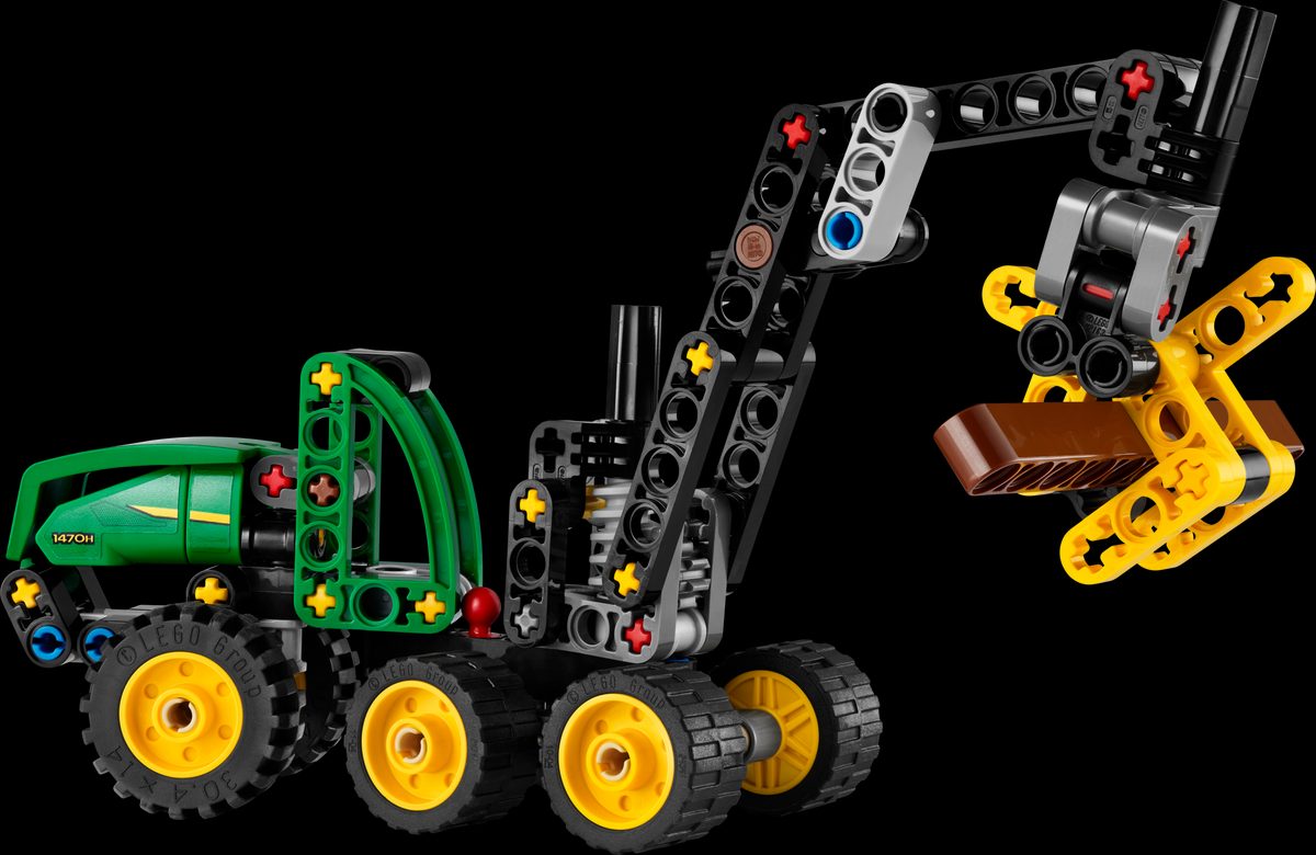 John Deere 1470H 輪式森林收割機