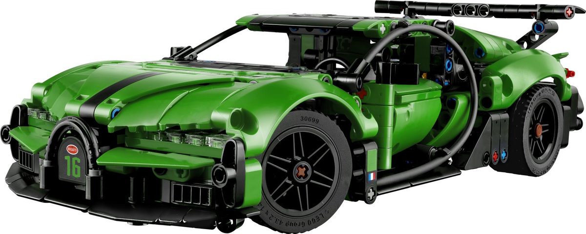 綠色布加迪 Chiron Pur Sport 頂級超跑