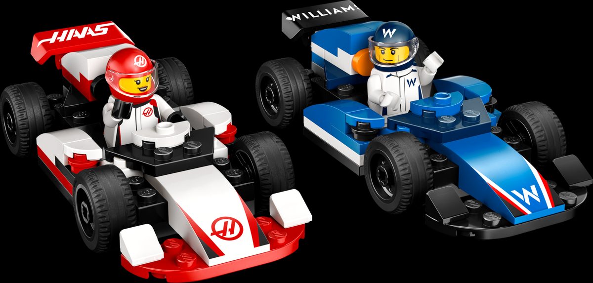 F1 Williams Racing 和 Haas F1® 賽車